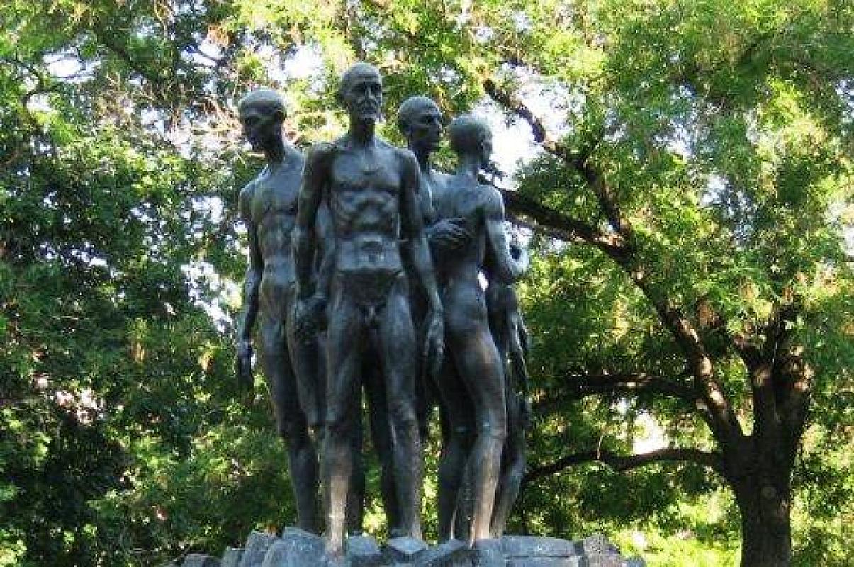 Odessa, 2012, Detailaufnahme des Holocaustdenkmals, Klaus Weigelt