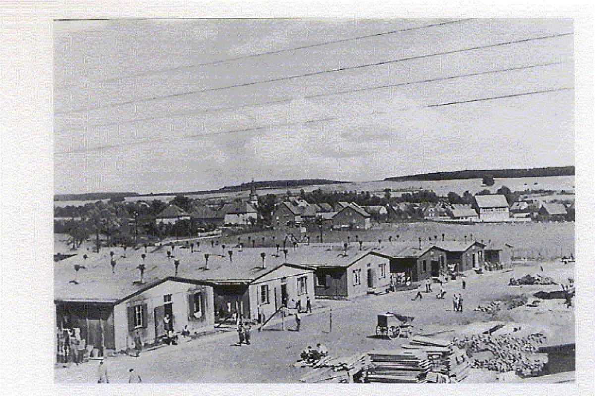 Allendorf, 1940, Das Kriegsgefangenenlager im Aufbau, Fotoarchiv Karl Weitzel