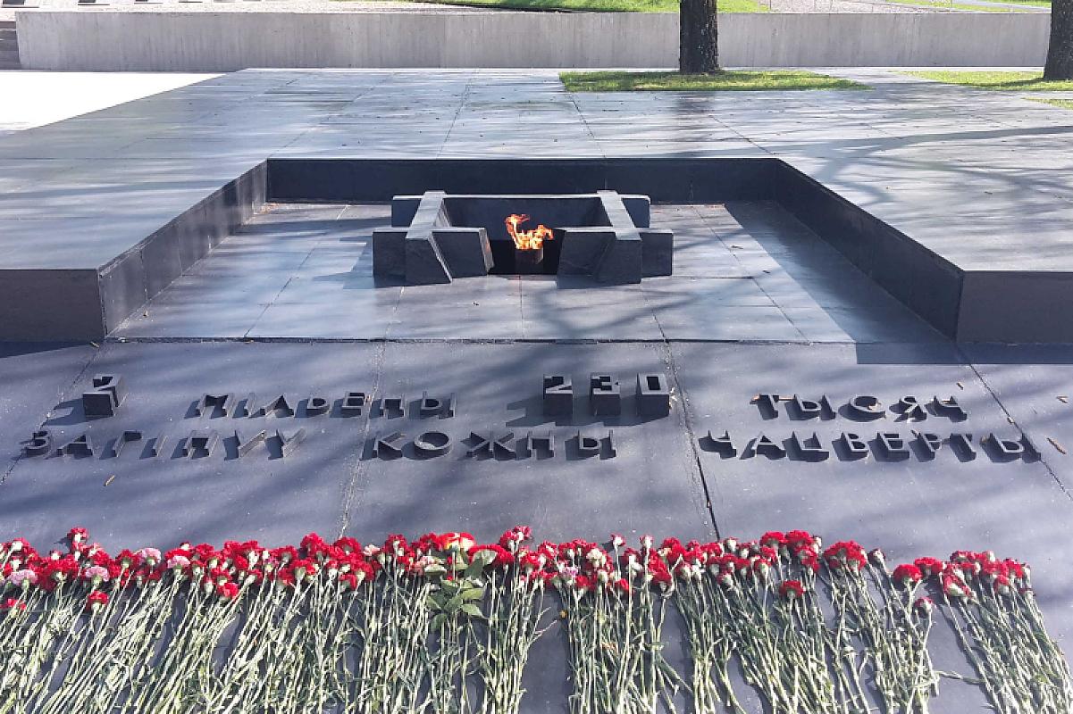 Chatyn, 2018, Ewige Flamme, Stiftung Denkmal