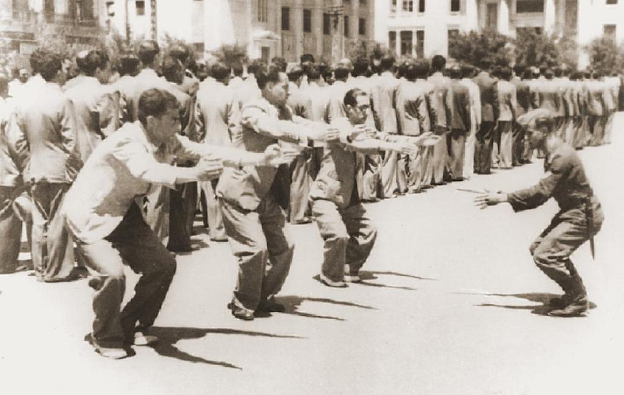 Saloniki, 11. Juli 1942, Jüdische Männer  werden  auf dem Freiheitsplatz gedemütigt, USHMM
