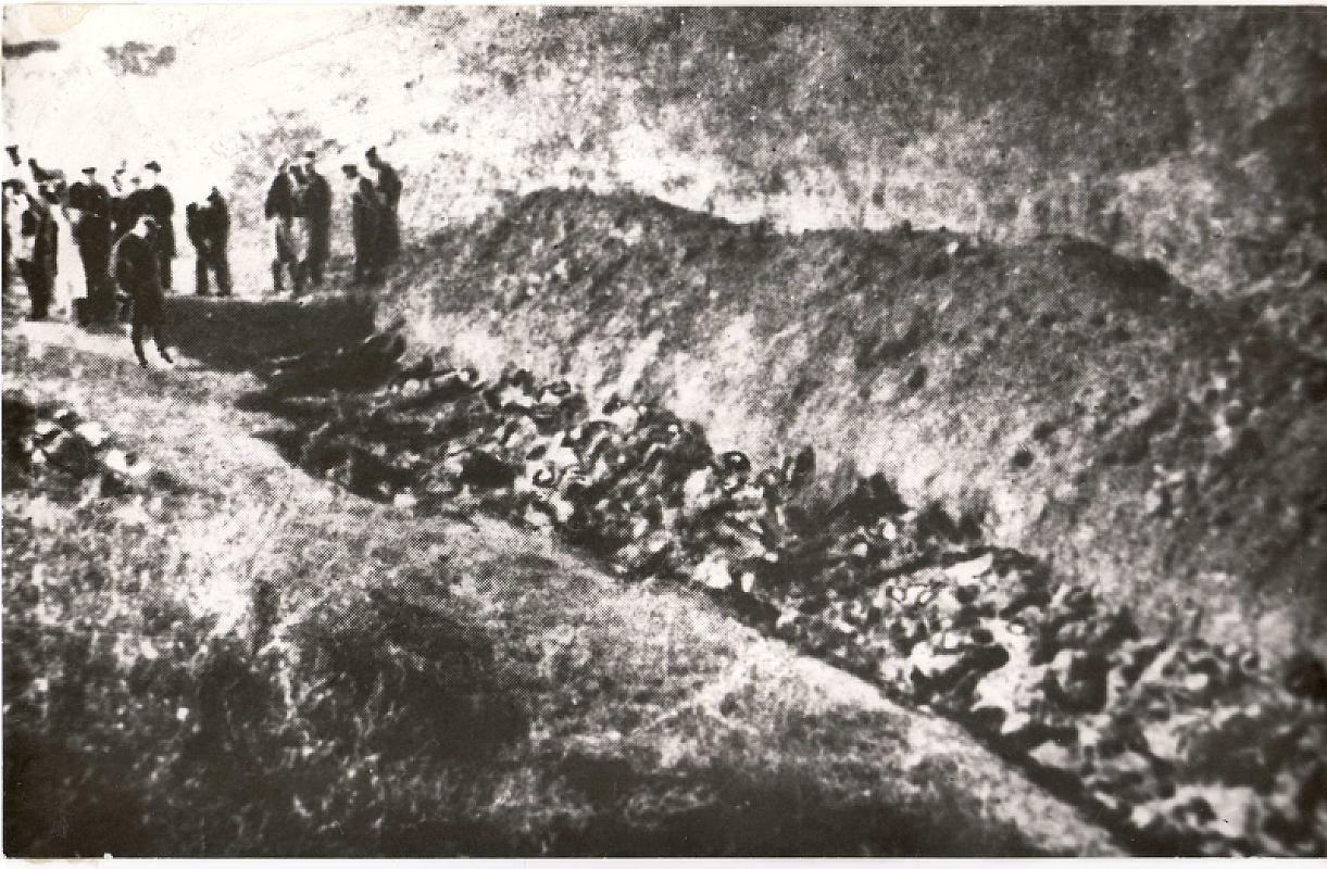 Charkiw, 1943, Offene Gräber in Drobizkij Jar, Charkiw'skij Istoritschnij Muzej