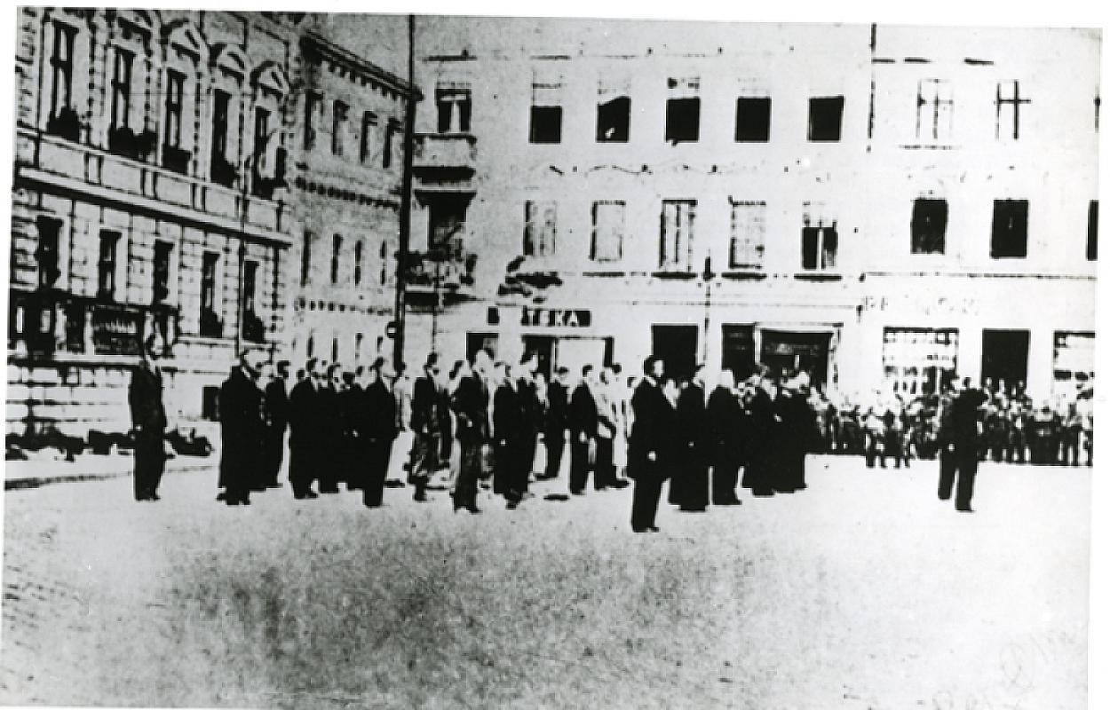 Bromberg, 9. September 1939, Erschießung polnischer Zivilisten auf dem Alten Markt,  Instytut Pamięci Narodowej