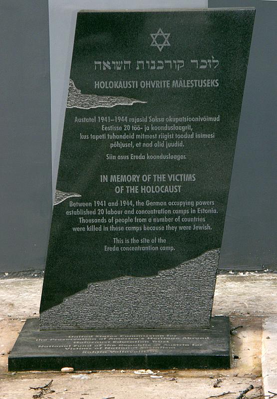 Ereda, 2009, Neuer Gedenkstein, Nikolaj Bartschan