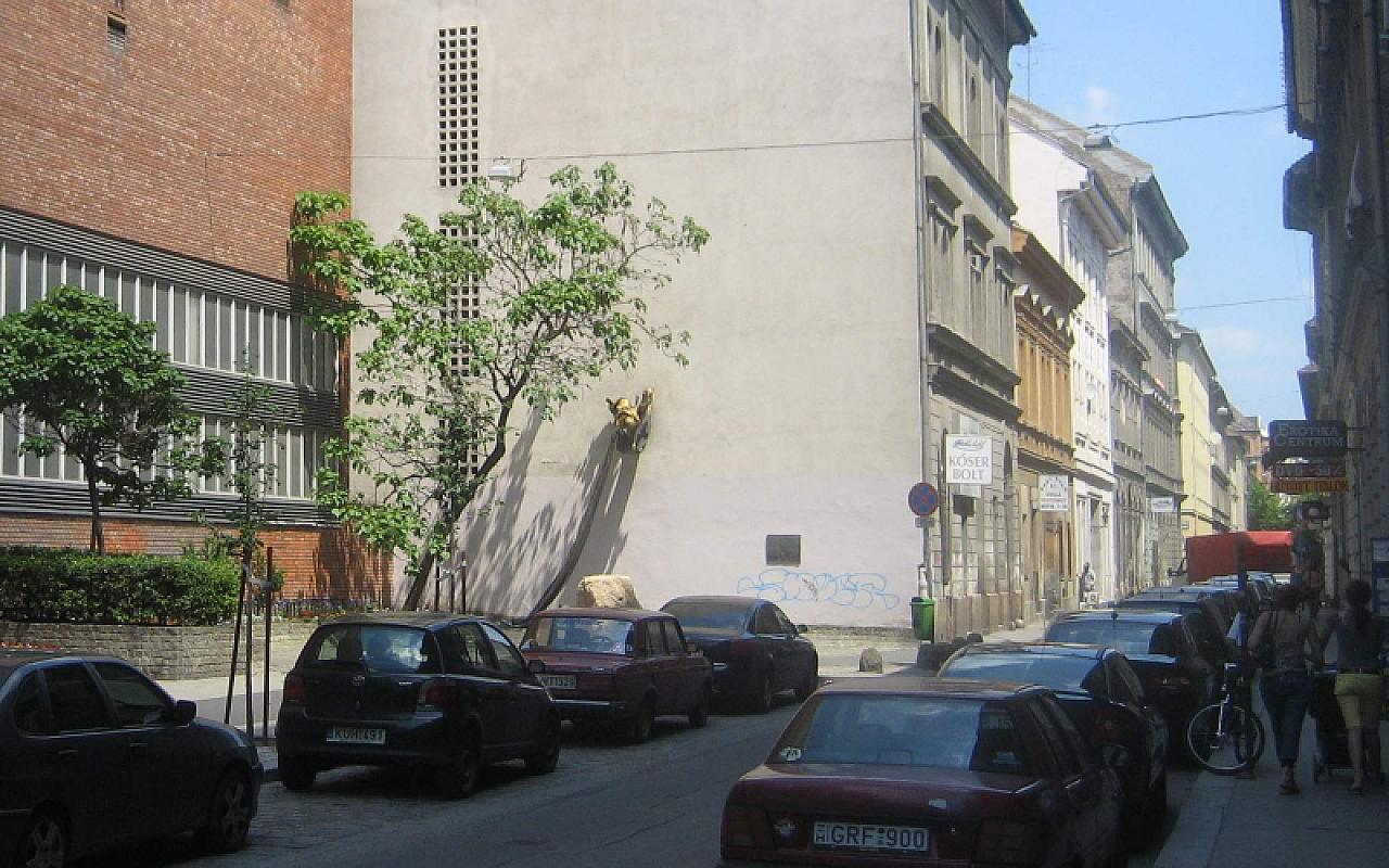 Budapest, 2010, Carl-Lutz-Denkmal und Umgebung, Stiftung Denkmal