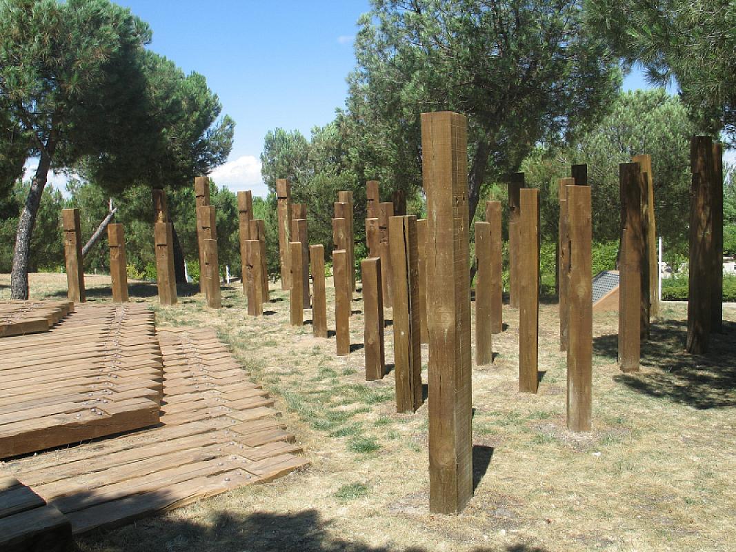 Madrid, 2007, Holocaustdenkmal, Isabell Morgado