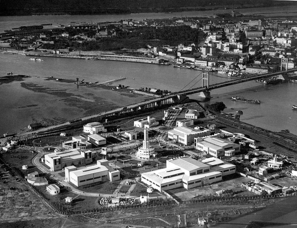 Belgrad, vor 1941, Das Messegelände Sajmište bei Belgrad, Jevrejski istorijski muzej Beograd