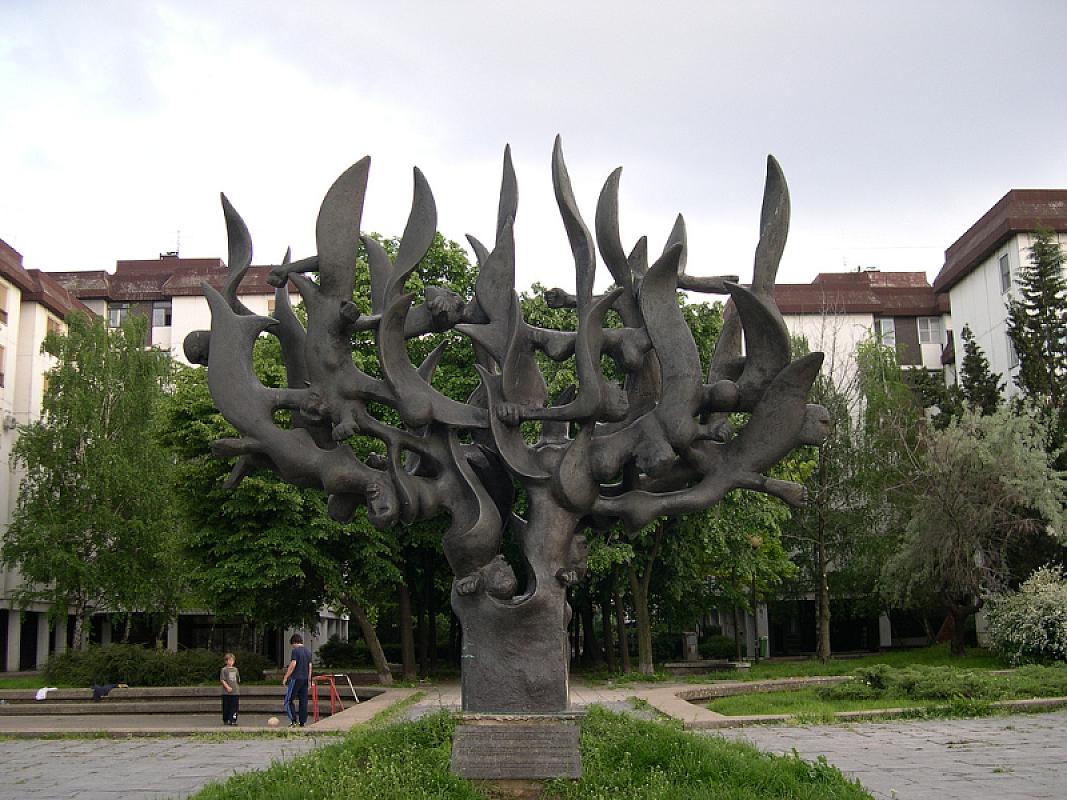 Belgrade, 2005, The memorial as seen from the Danube, Jonathan Davis