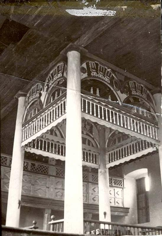 Wysztyten, o.D., Innenraum der ehemaligen Synagoge, Yad Vashem