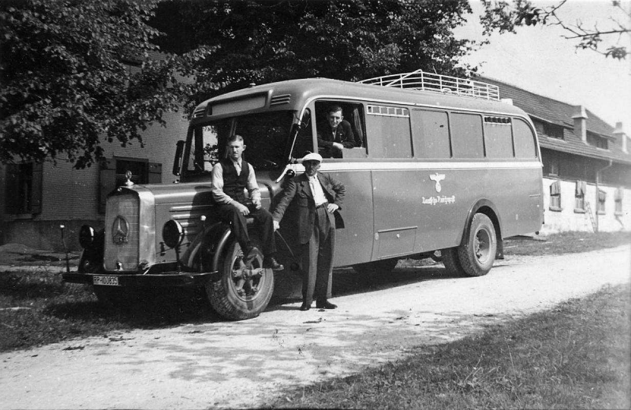 Grafeneck, 1940, Omnibus der GEKRAT, Landesarchiv NRW - Abteilung Rheinland - RWB 18248/010