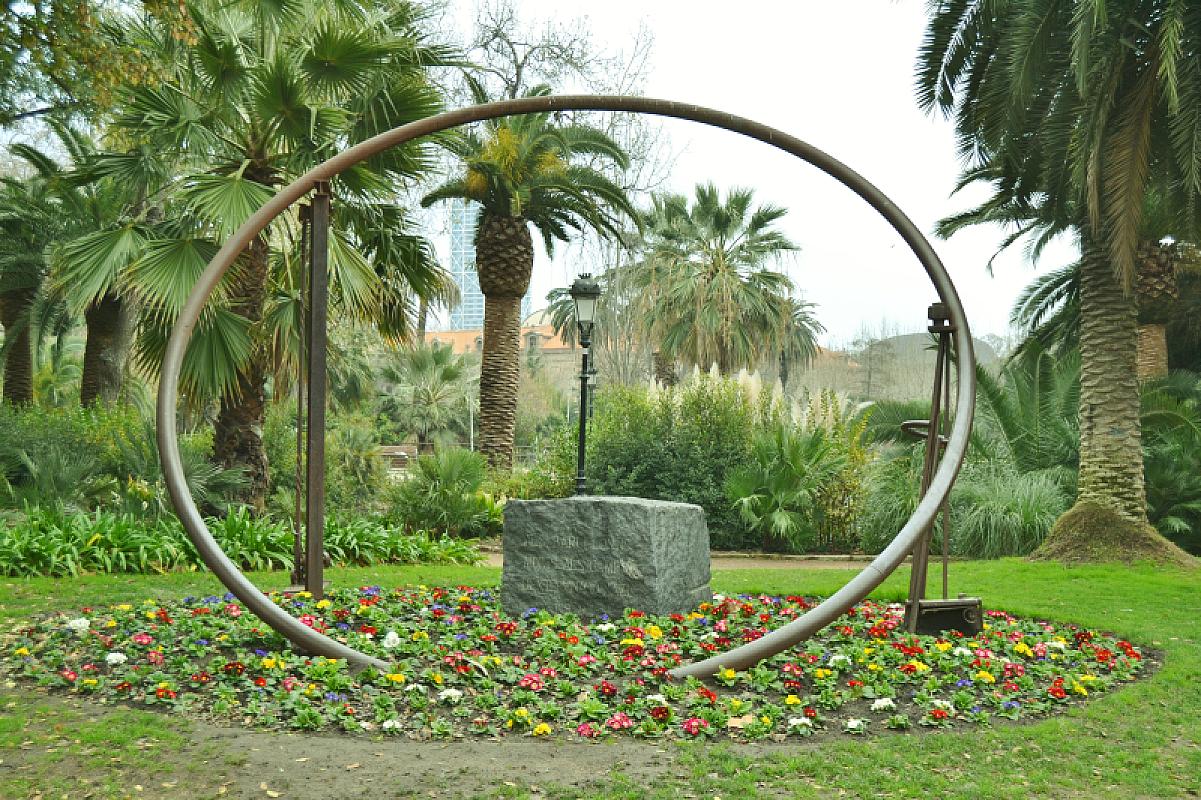 Barcelona, 2015, Denkmal für die Opfer des Nationalsozialismus aus Barcelona, Yeagov C.