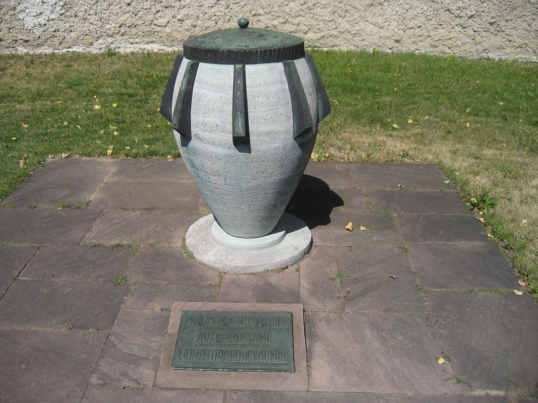 Berlin, 2010, Casket containing earth from German concentration camps, Stiftung Denkmal