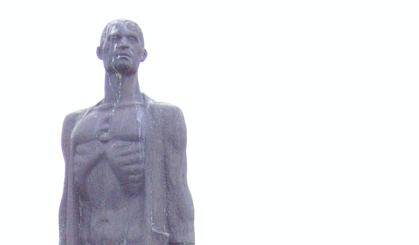 Gardelegen, 2006, Die 1973 aufgestellte Bronzeplastik von Jochen Sendler, Thomas Herrmann, Berlin