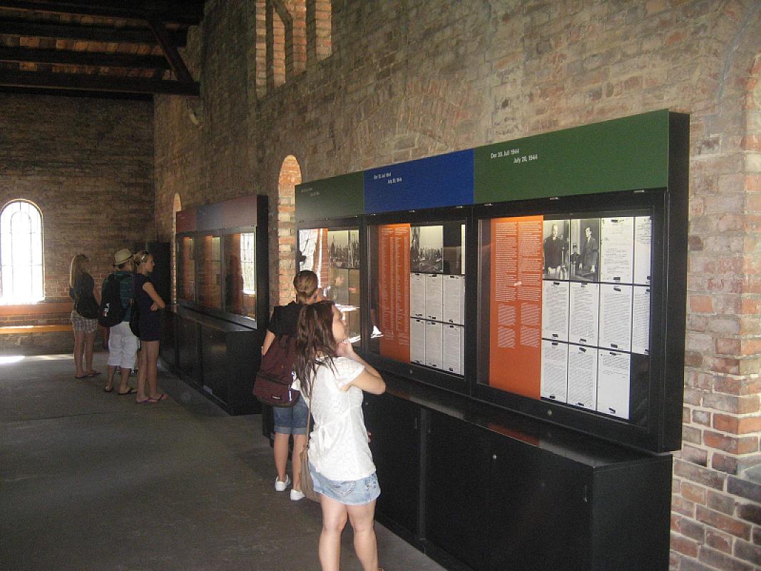 Berlin, 2010, Exhibition at the Plötzensee Memorial, Stiftung Denkmal