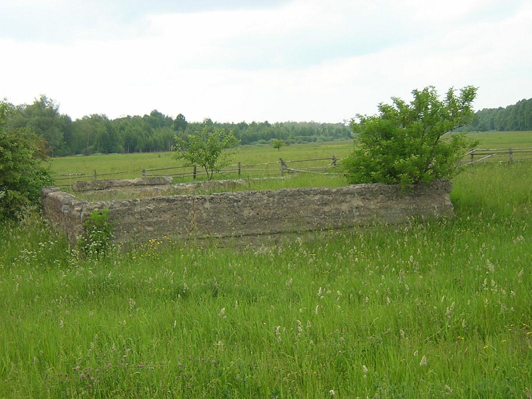 Lauknen, 2008, Überreste eines Lagergebäudes, Jürgen Leiste