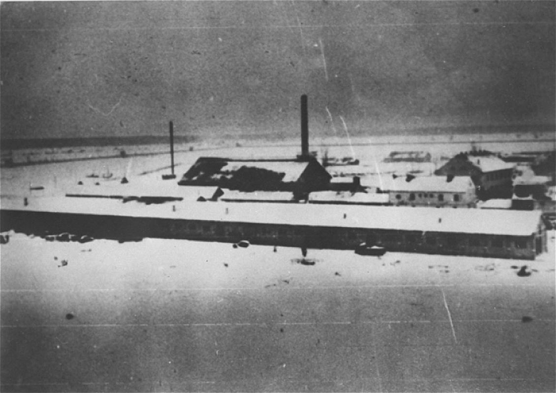Jasenovac, 1941/42, Blick auf das Lager, USHMM