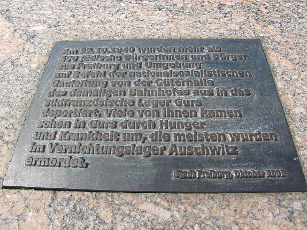 Freiburg, 2012, Gedenktafel, Johannes Rühl