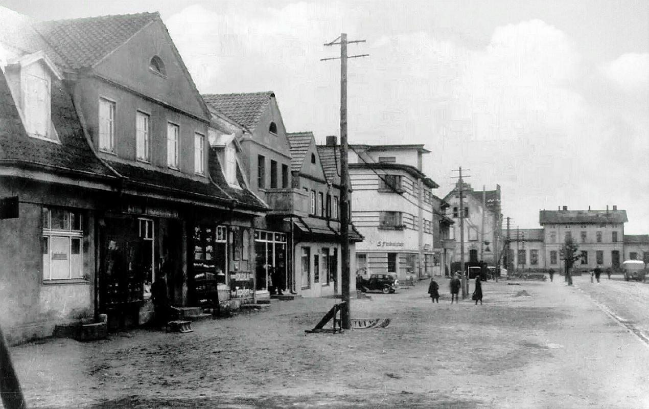 Pogegen, 1930er Jahre, Ortsansicht, gemeinfrei