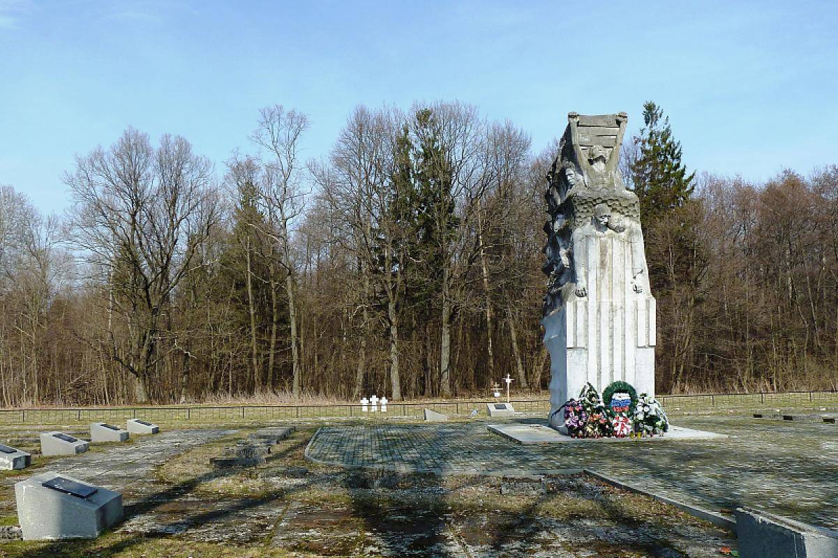 Stablack, 2013, Ansicht der Gedenkanlage, Andrej Lewtschenkow