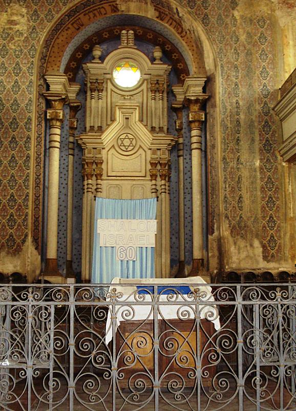 Satu Mare, 2008, Altar of the orthodox synagogue, Margo Schwartz