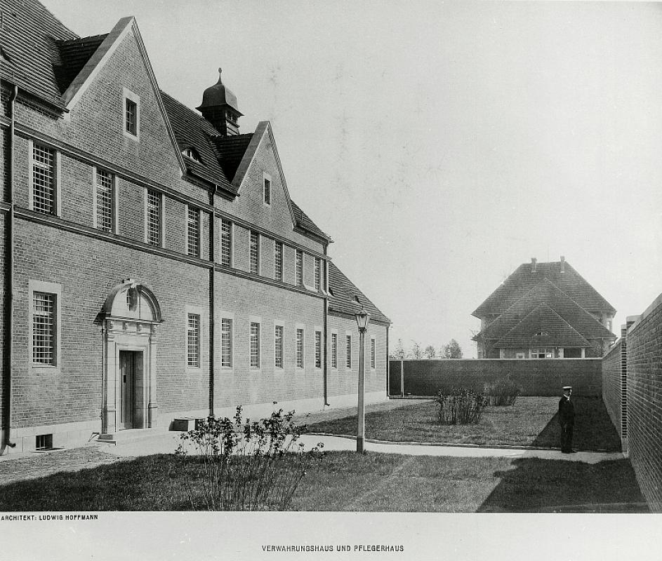 Berlin-Buch, 1908, Gebäude der Heilanstalt, Landesarchiv Berlin