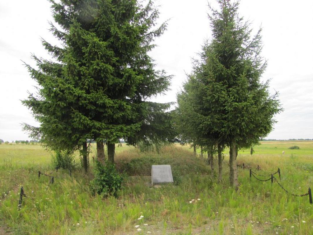 Romaniwka, 2017, Gedenkstein am Ort einer Massenerschießung, Stiftung Denkmal