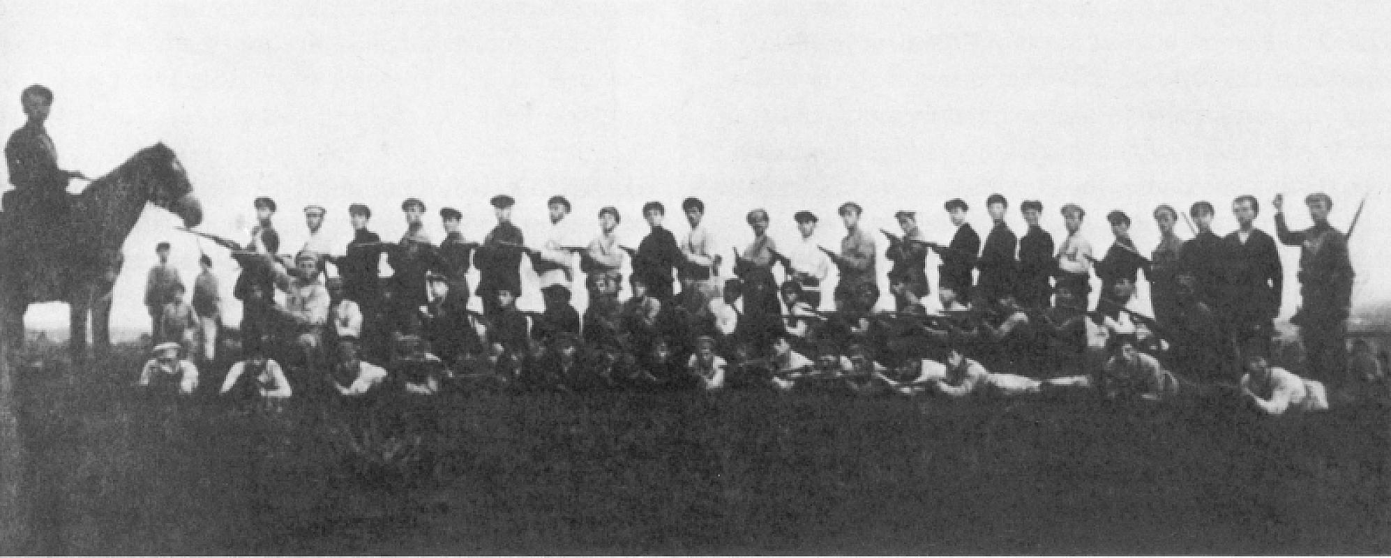 Chernobyl, about 1919, Jewish militia for self-defence during the civil war, Yad Vashem