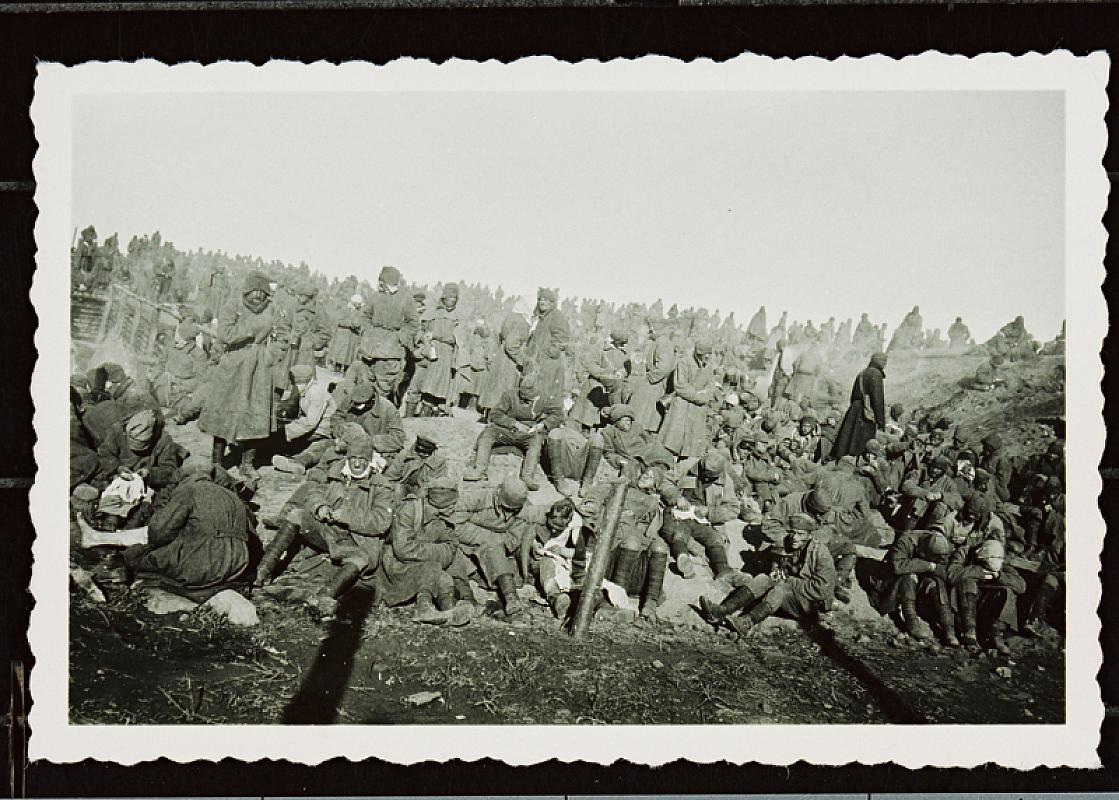 Bei Glubokoje, Herbst 1941, Sowjetische Kriegsgefangene des Stalag 351, Hamburger Institut für Sozialforschung