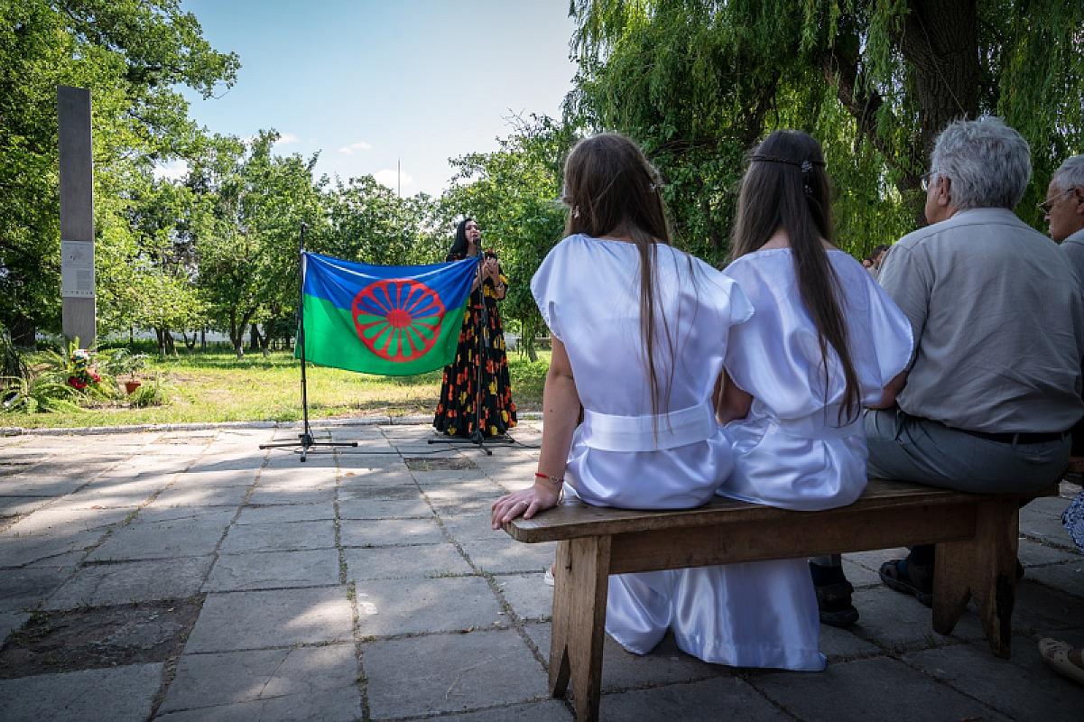 Ivanopil, 2019, Gedenkveranstaltung bei der Einweihung der Informationsstele, Stiftung Denkmal, Anna Voitenko