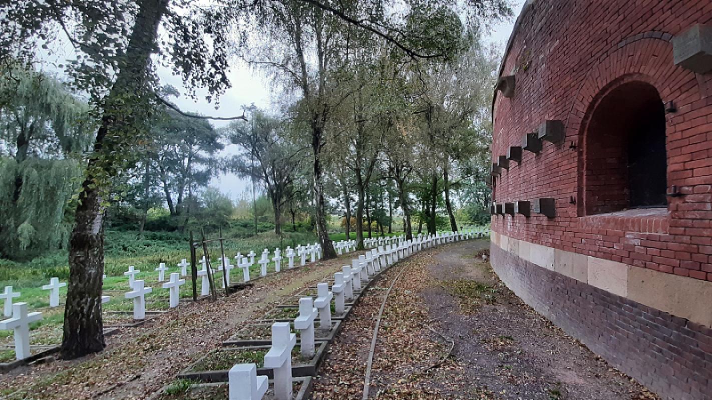 Zamość, 2021, Friedhof an der Rotunde, Stiftung Denkmal