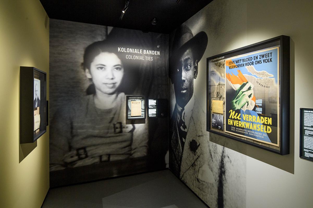 Amsterdam, 2022, Blick in die neue Dauerausstellung, Verzetsmuseum Amsterdam