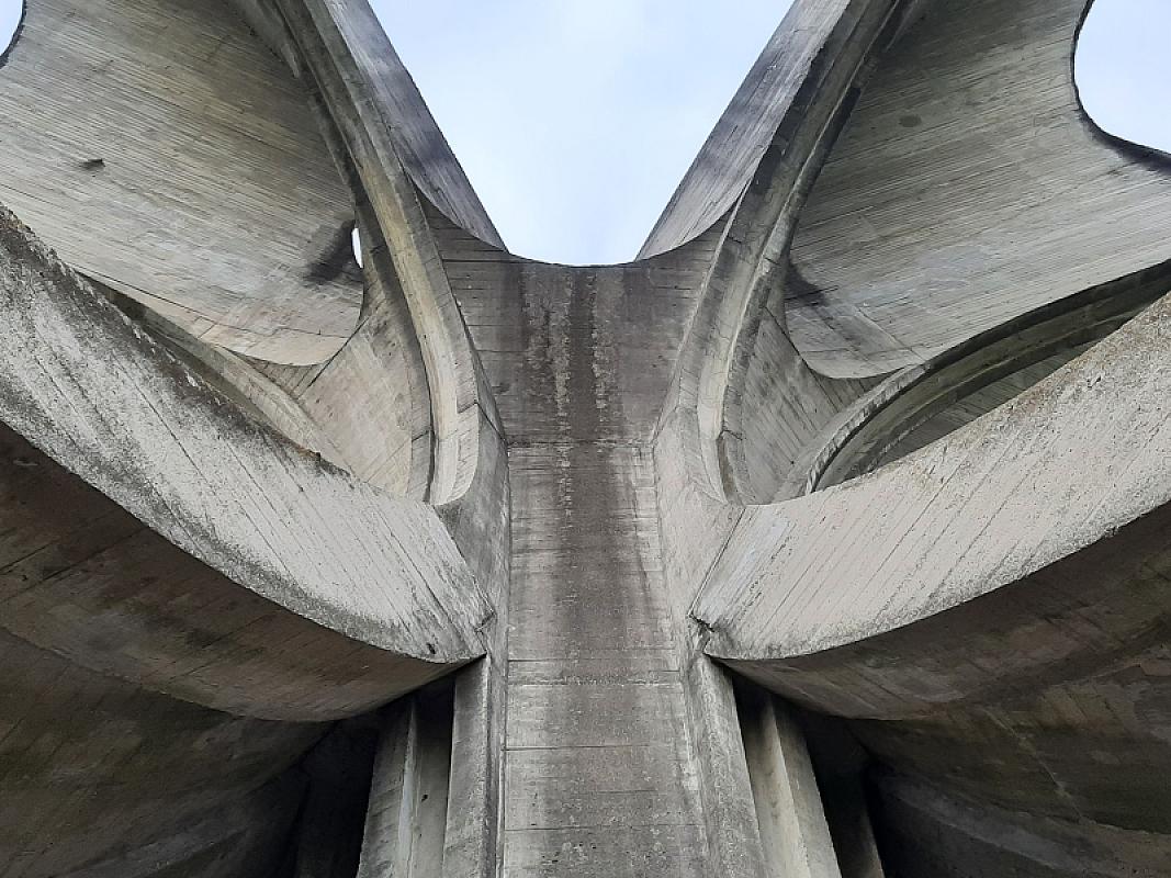 Jasenovac, 2024, Die »Blume« in Nahaufnahme, Stiftung Denkmal