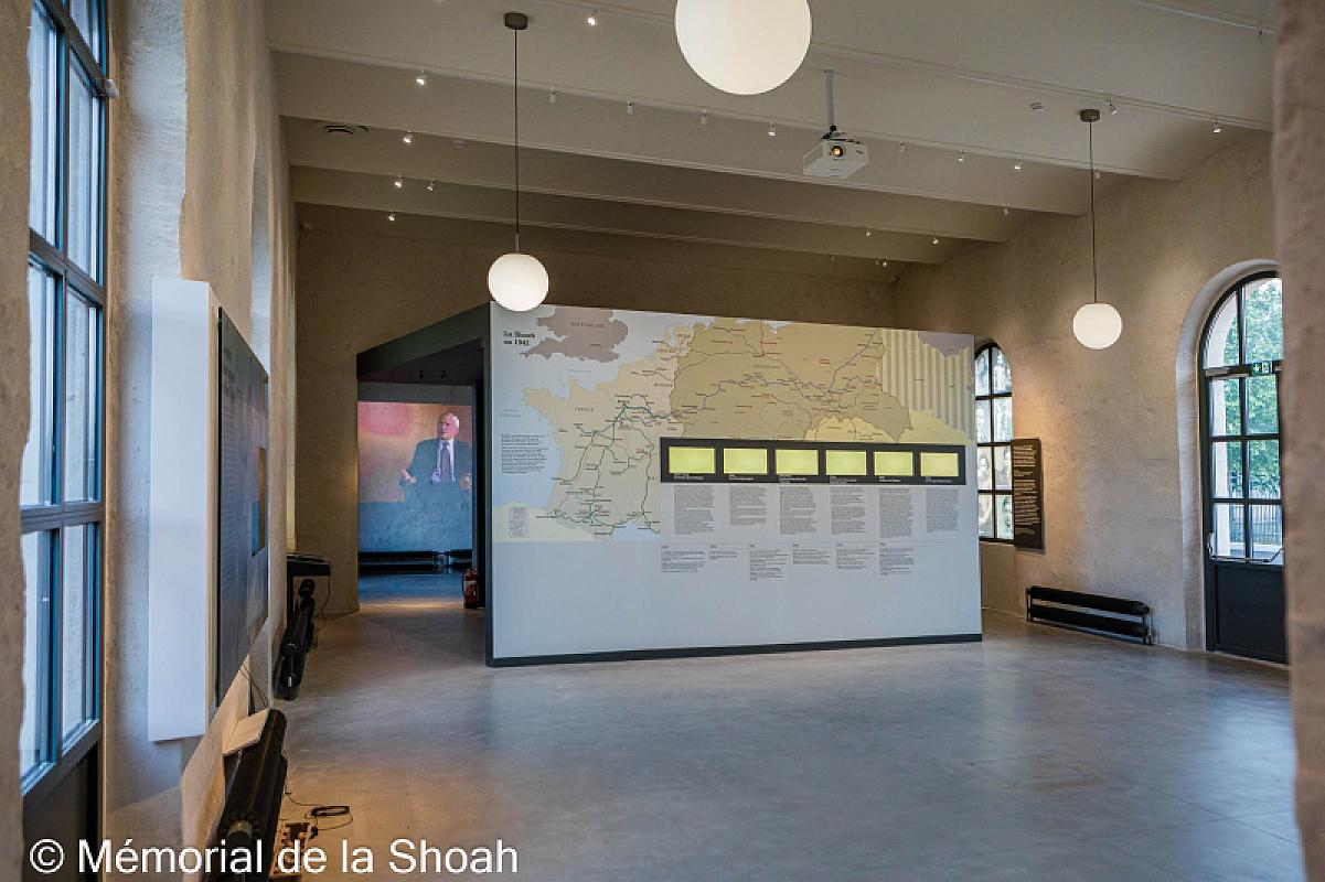 Pithiviers, 2024, View of the permanent exhibition 2,  Nadia Haddad / Mémorial de la Shoah