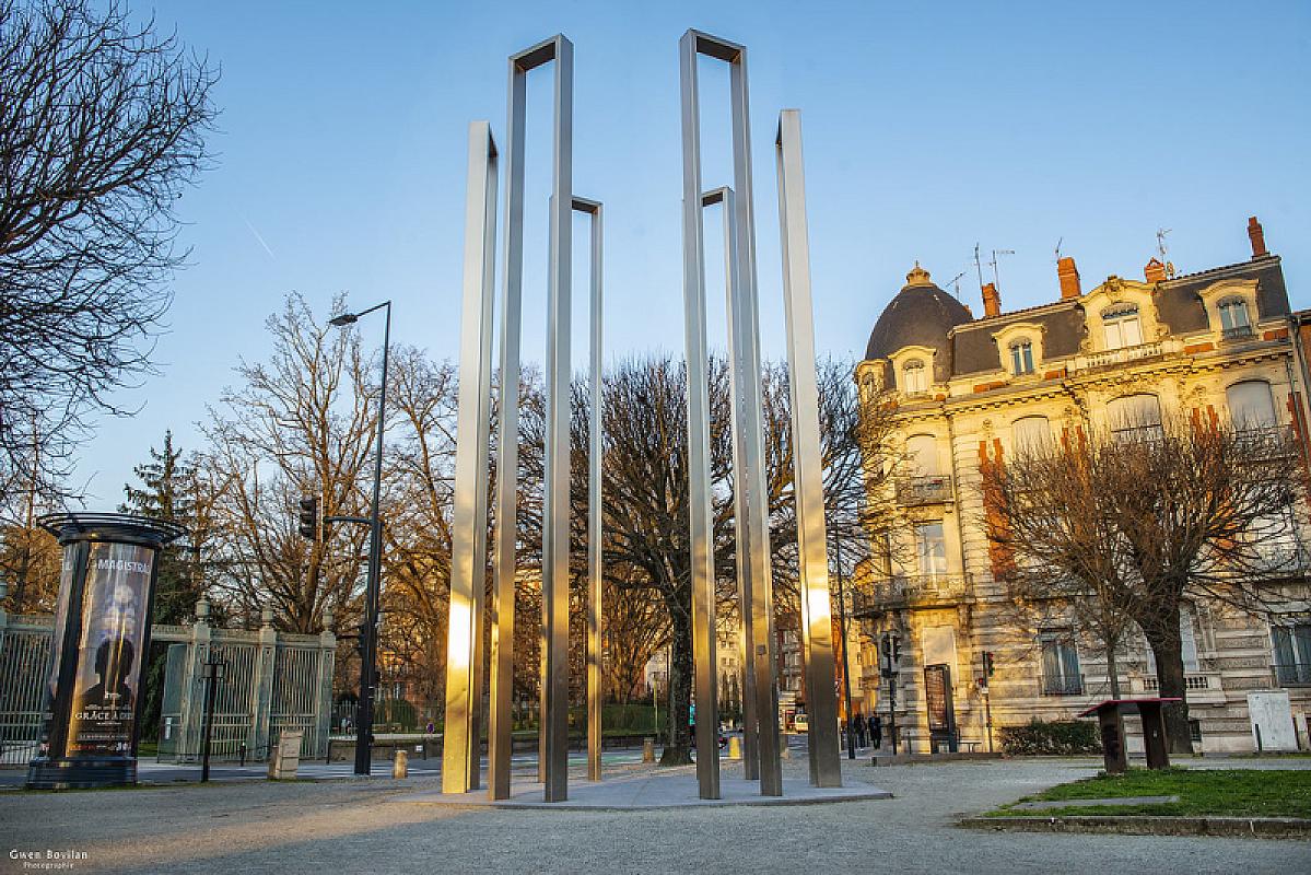 Toulouse, 2019, Ansicht des Shoah-Denkmals von Toulouse 1, Gwen Bovilan