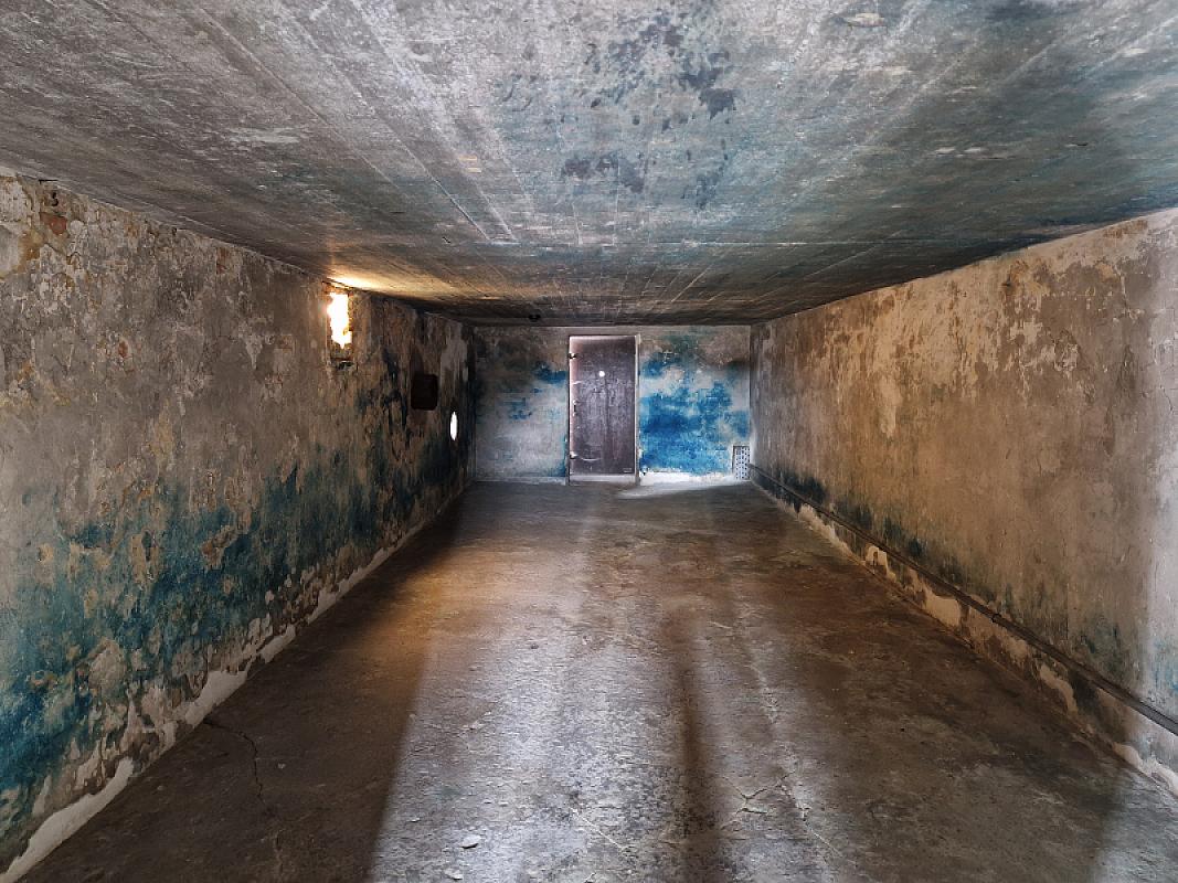 Lublin, 2026, Innenansicht einer Gaskammer, Stiftung Denkmal
