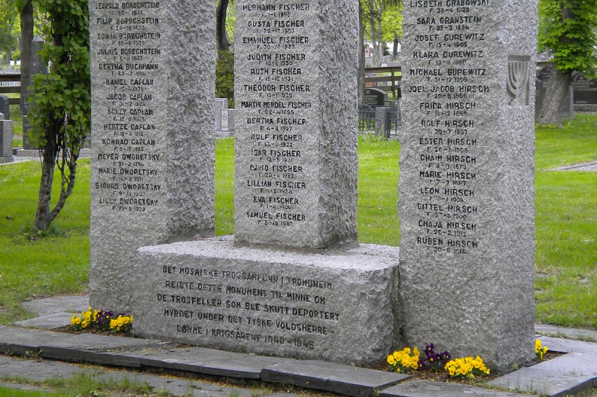 Trondheim, 2010, Widmung auf dem Denkmal, Lise Utne