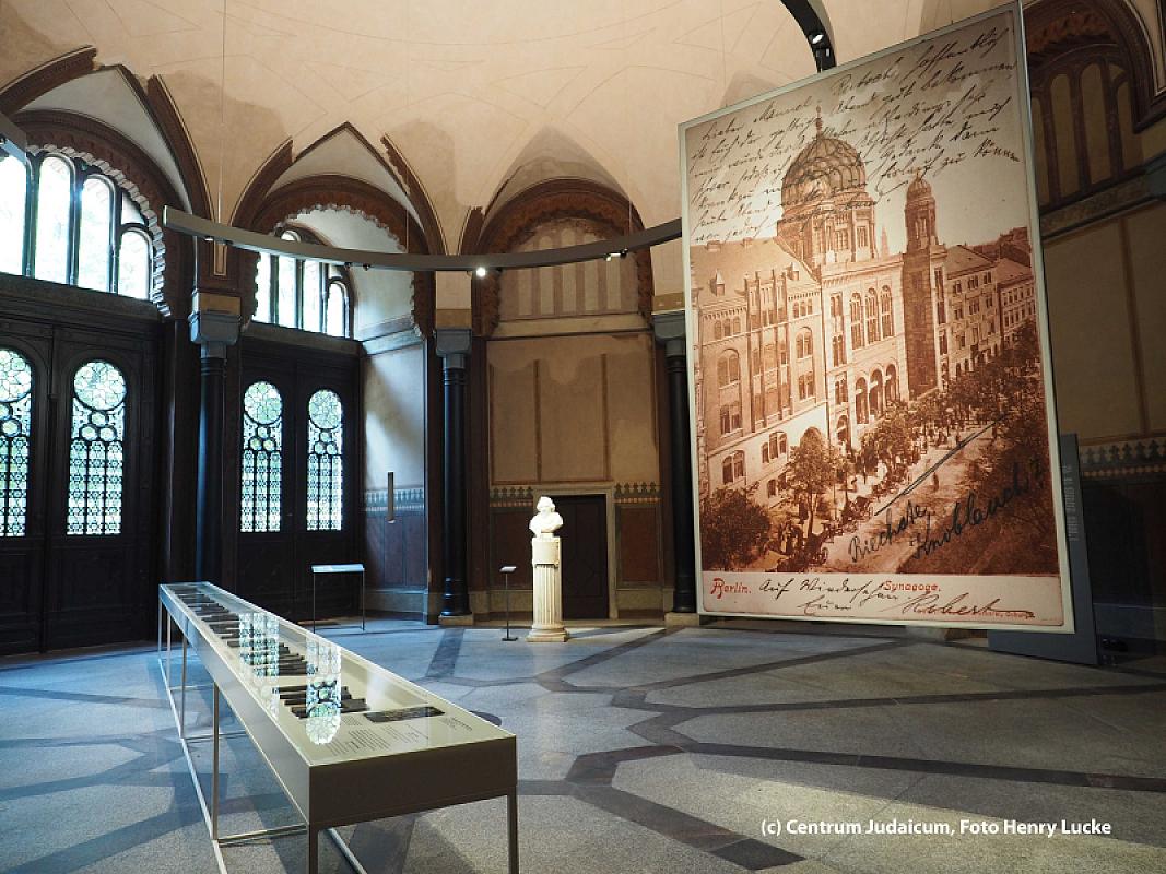 Berlin, 2018, Blick in die neue Dauerausstellung, Stiftung Neue Synagoge Berlin – Centrum Judaicum, Henry Lucke