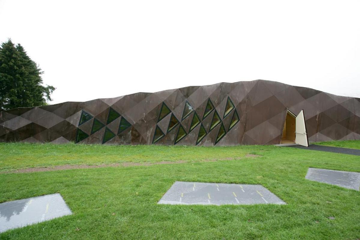 Hinzert, 2005, Das Begegnungs- und Dokumentationszentrum, Stiftung Denkmal, Johannes-Maria Schlorke